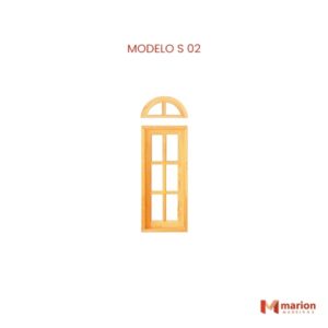 Báscula de madeira S02
