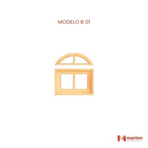 Báscula de madeira B01