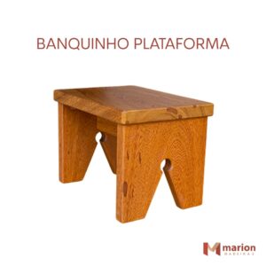 Banquinho plataforma